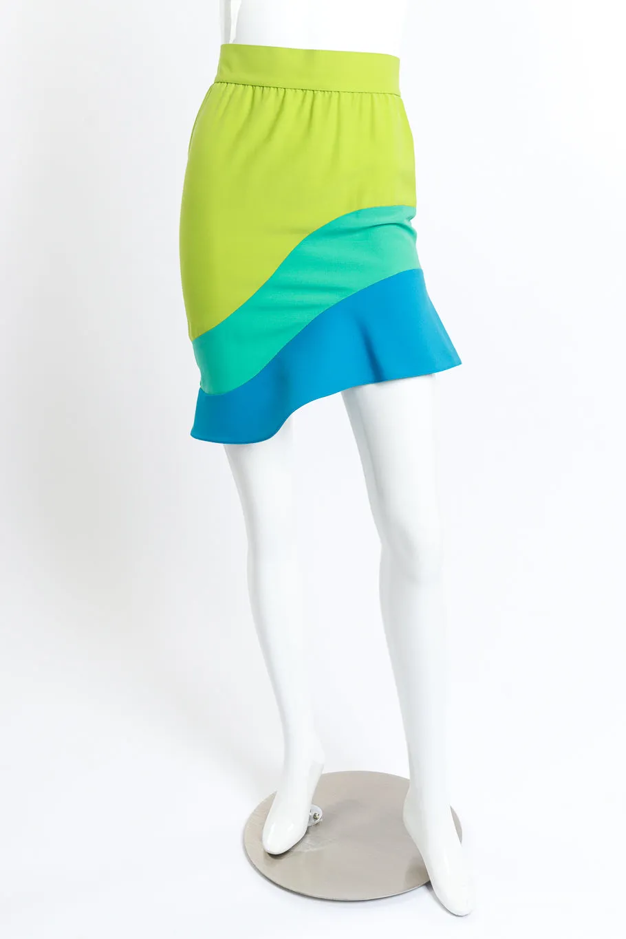 1990 S/S 'Arc En Ciel' Rainbow Jacket & Skirt Suit