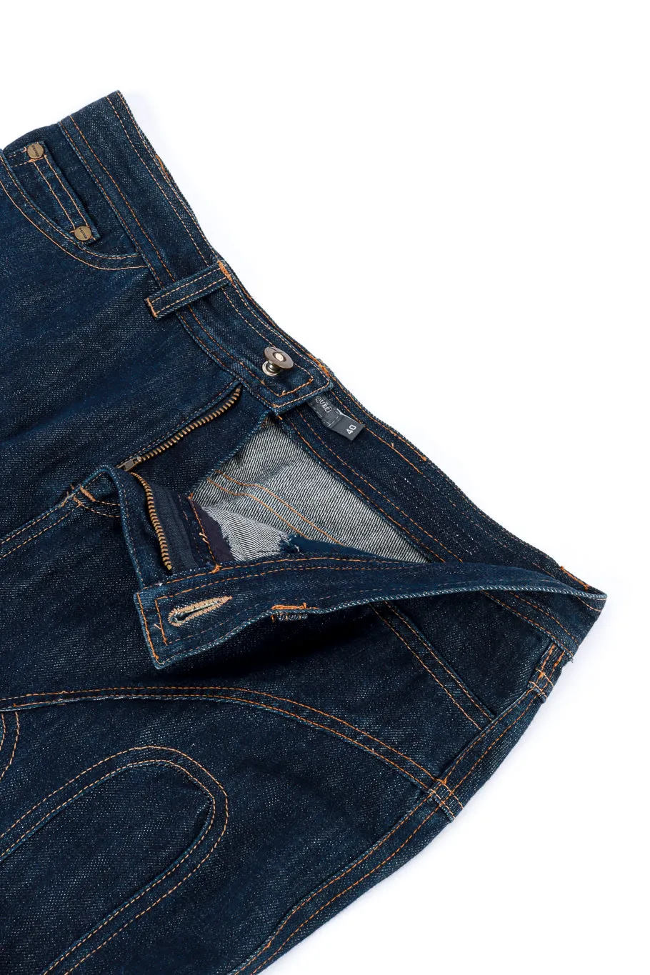 2004 S/S "Deliverance" Trumpet Denim Skirt