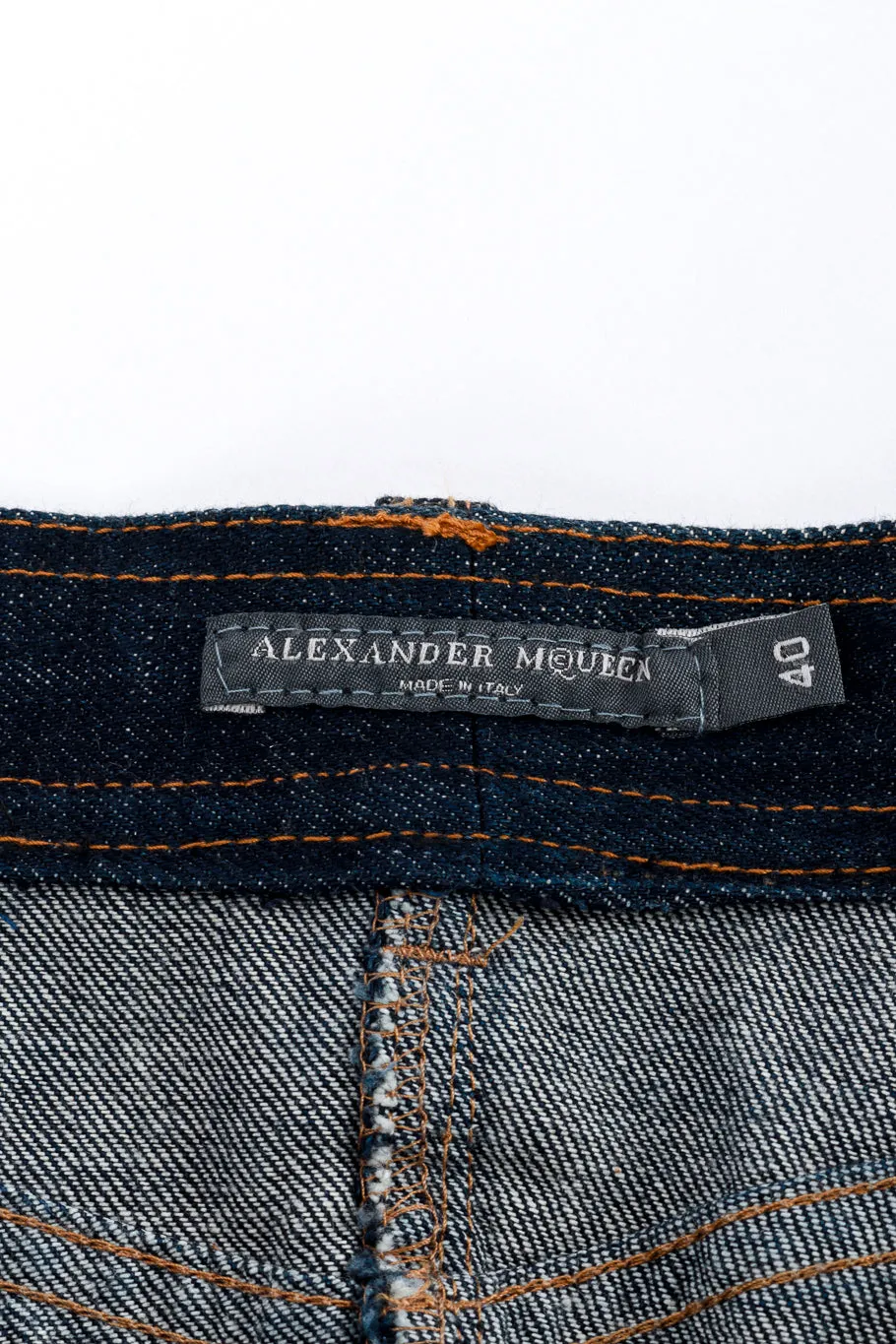2004 S/S "Deliverance" Trumpet Denim Skirt