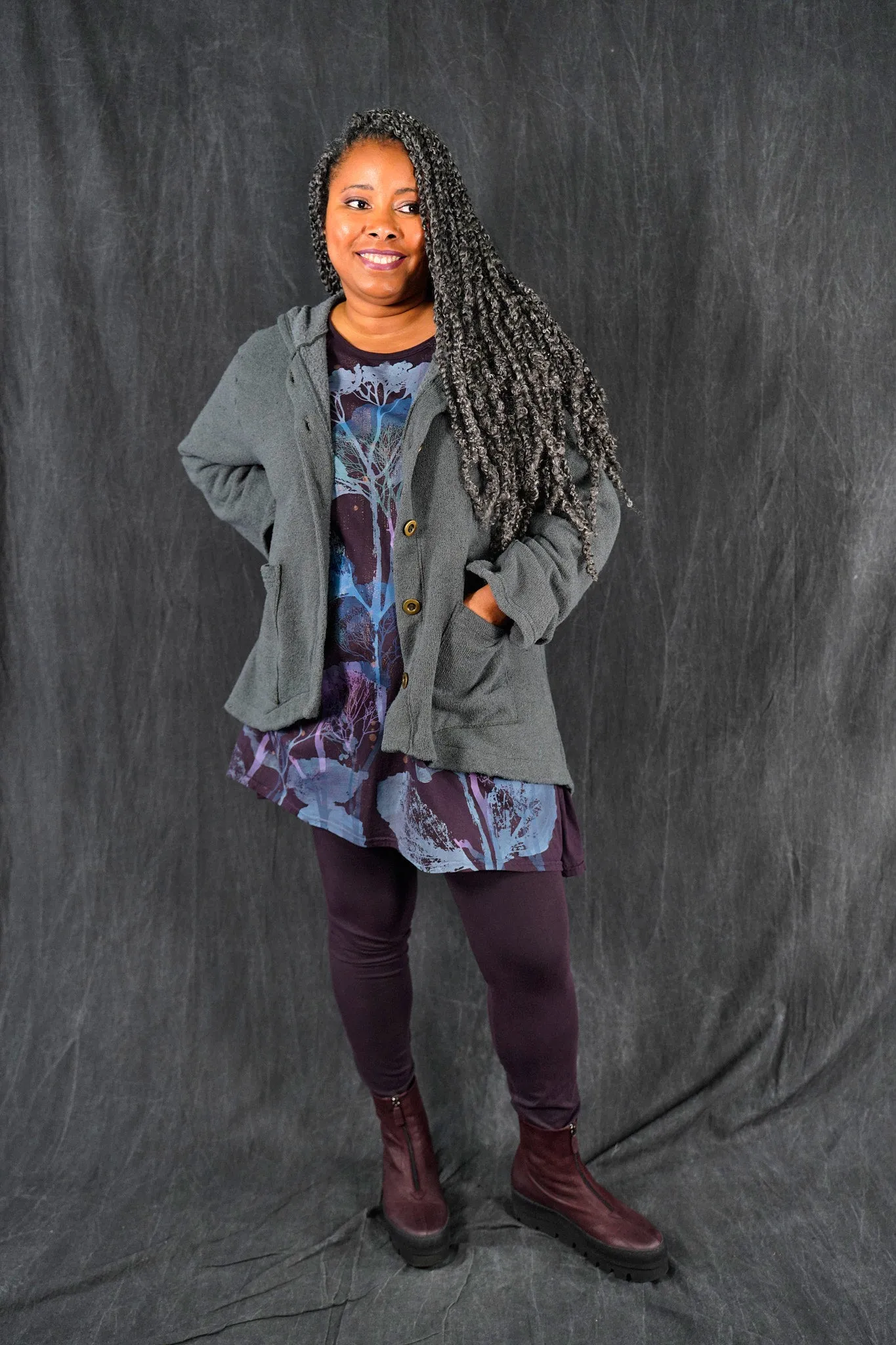 5270 Hi/Lo Utility Jacket Mercury-P