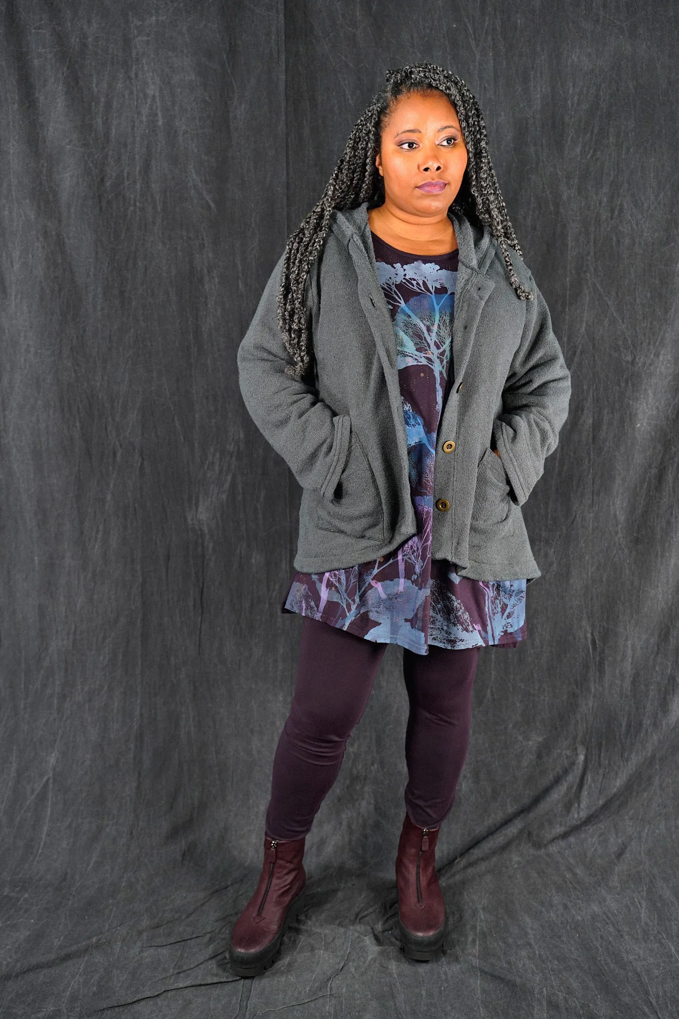 5270 Hi/Lo Utility Jacket Mercury-P