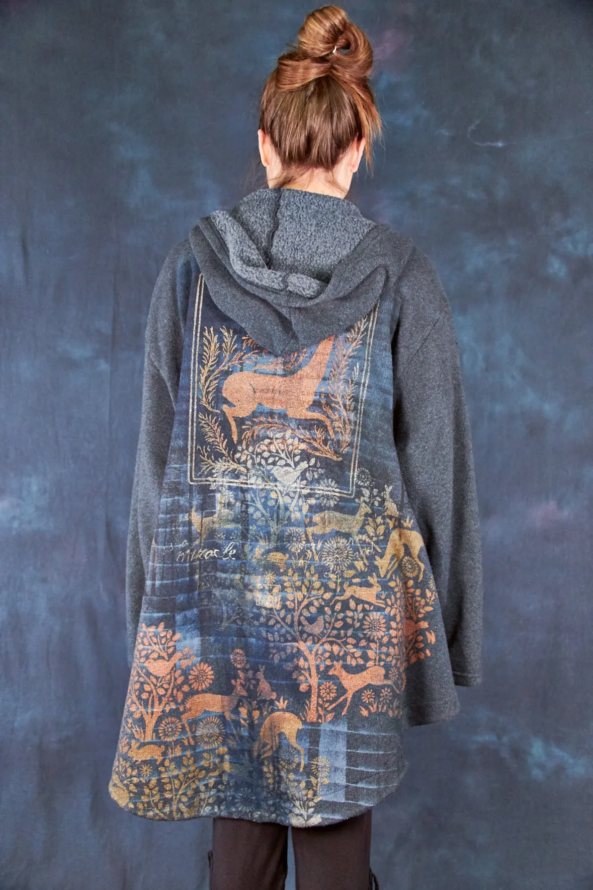 5270 Hi/Lo Utility Jacket-Soot-Enchanted Forest