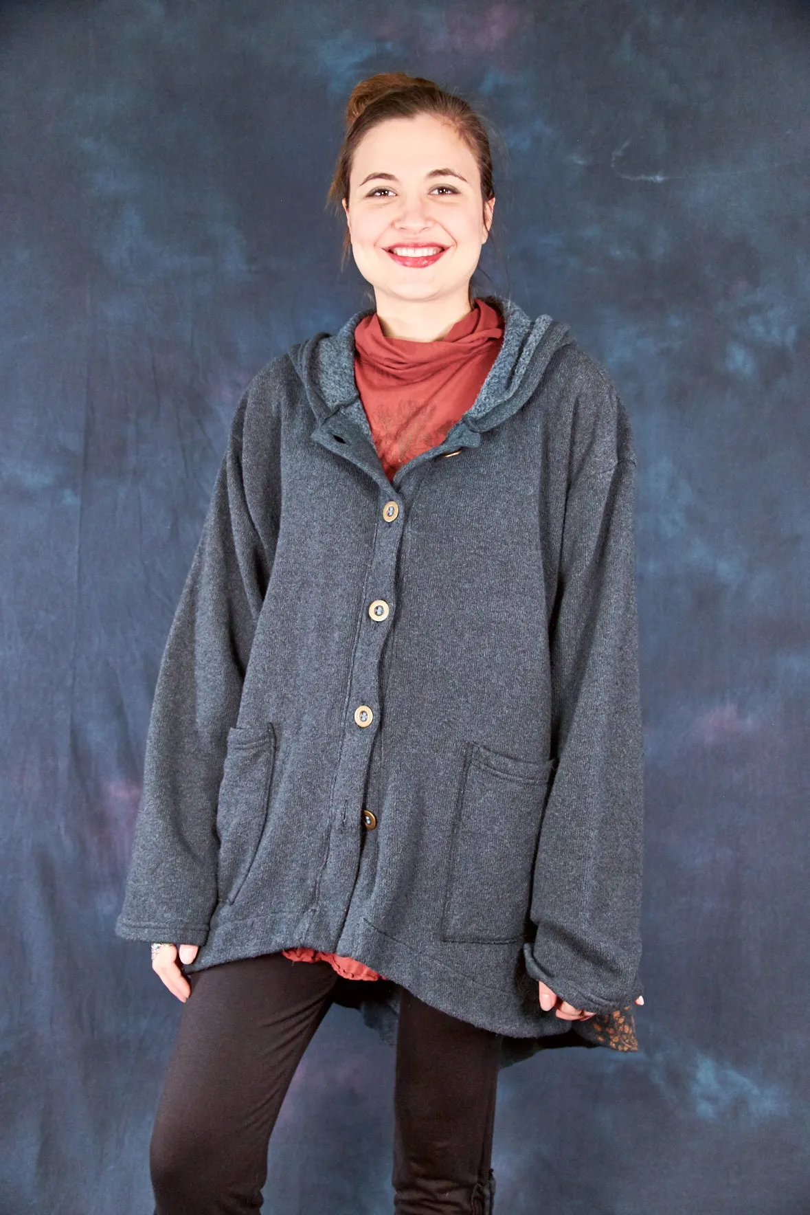 5270 Hi/Lo Utility Jacket-Soot-Enchanted Forest