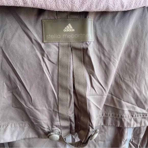 Adidas Stella McCartney Women's Active Utility Zip Nylon Insulated Vest Sz Small