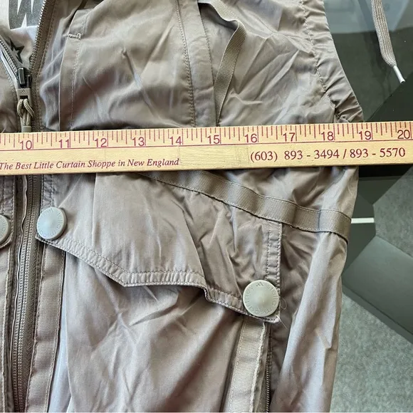 Adidas Stella McCartney Women's Active Utility Zip Nylon Insulated Vest Sz Small