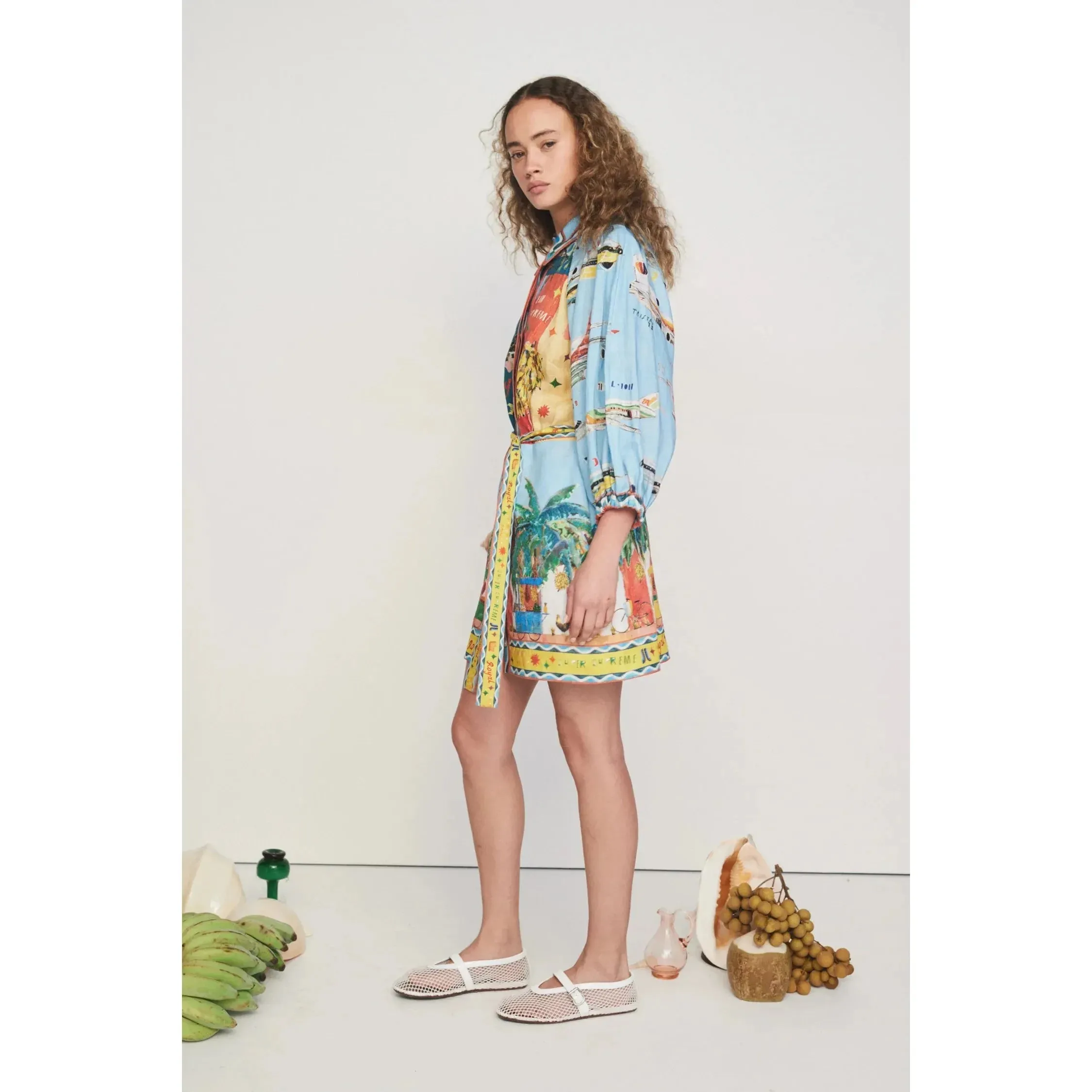 ALL ABOARD MINI DRESS