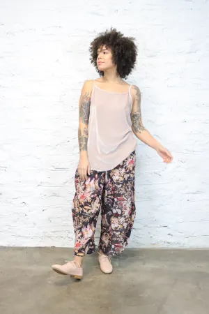 Amano CoLAB Silk Velvet Camisole Top