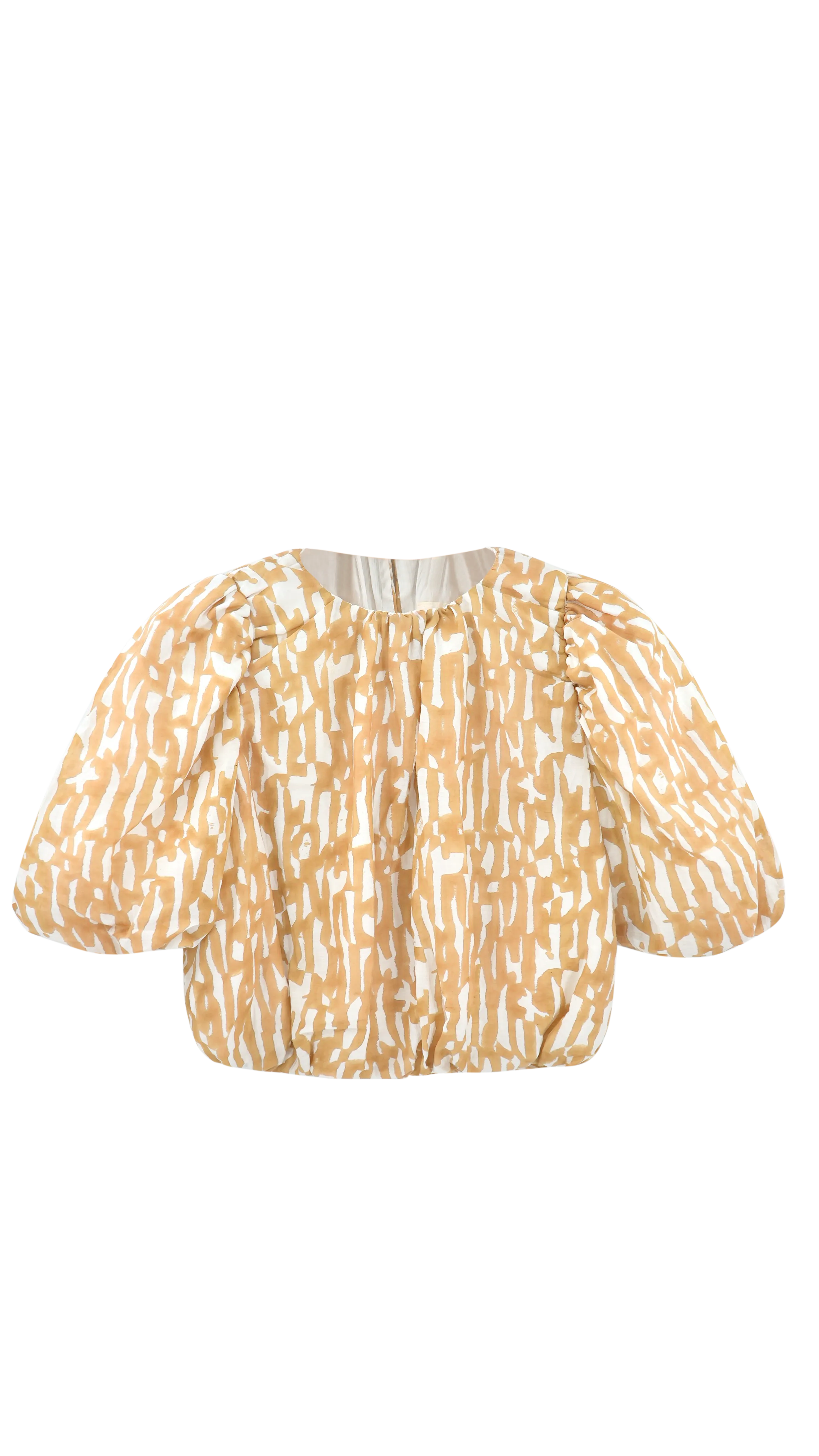 Andaman Bubble Top in Driftwood
