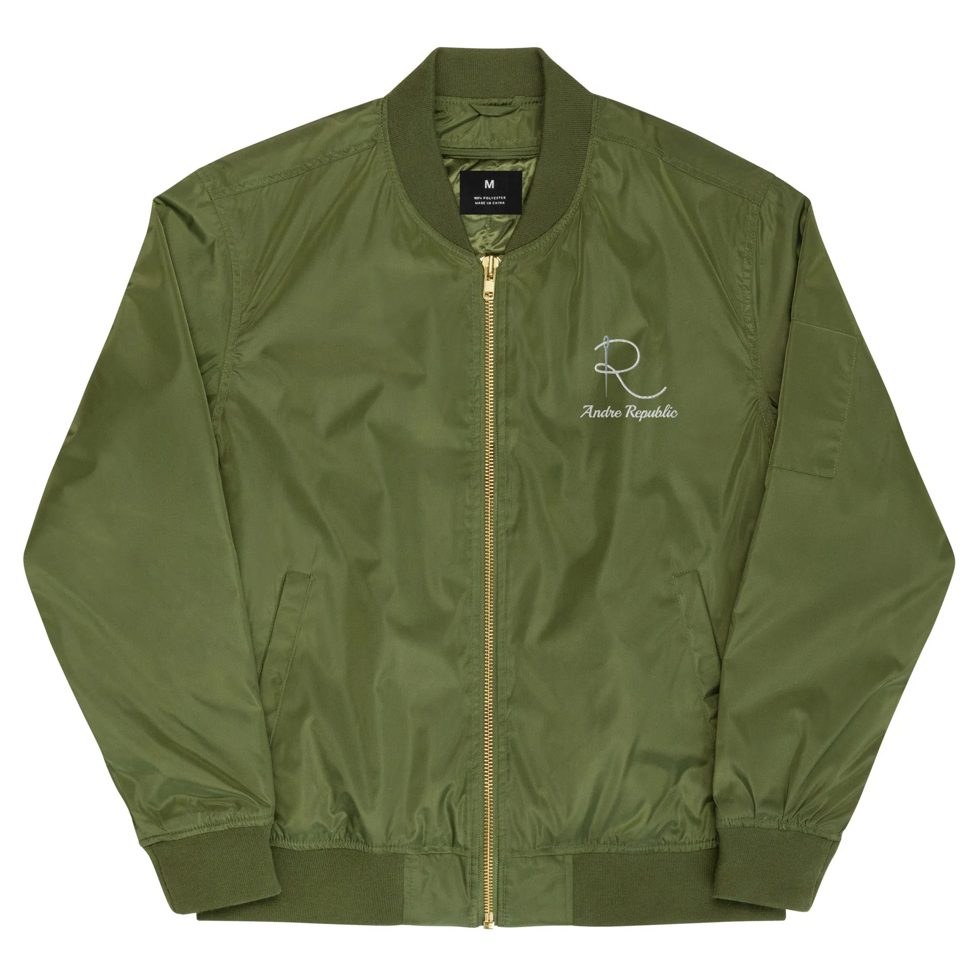 Andre Republic recycled bomber jacket