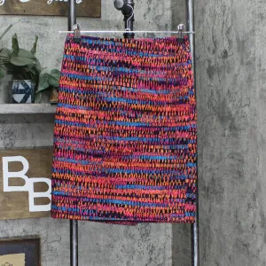 Ann Taylor Womens Patterned Lined Woven Pencil Skirt 1667e3a5835243 Multicolor 0