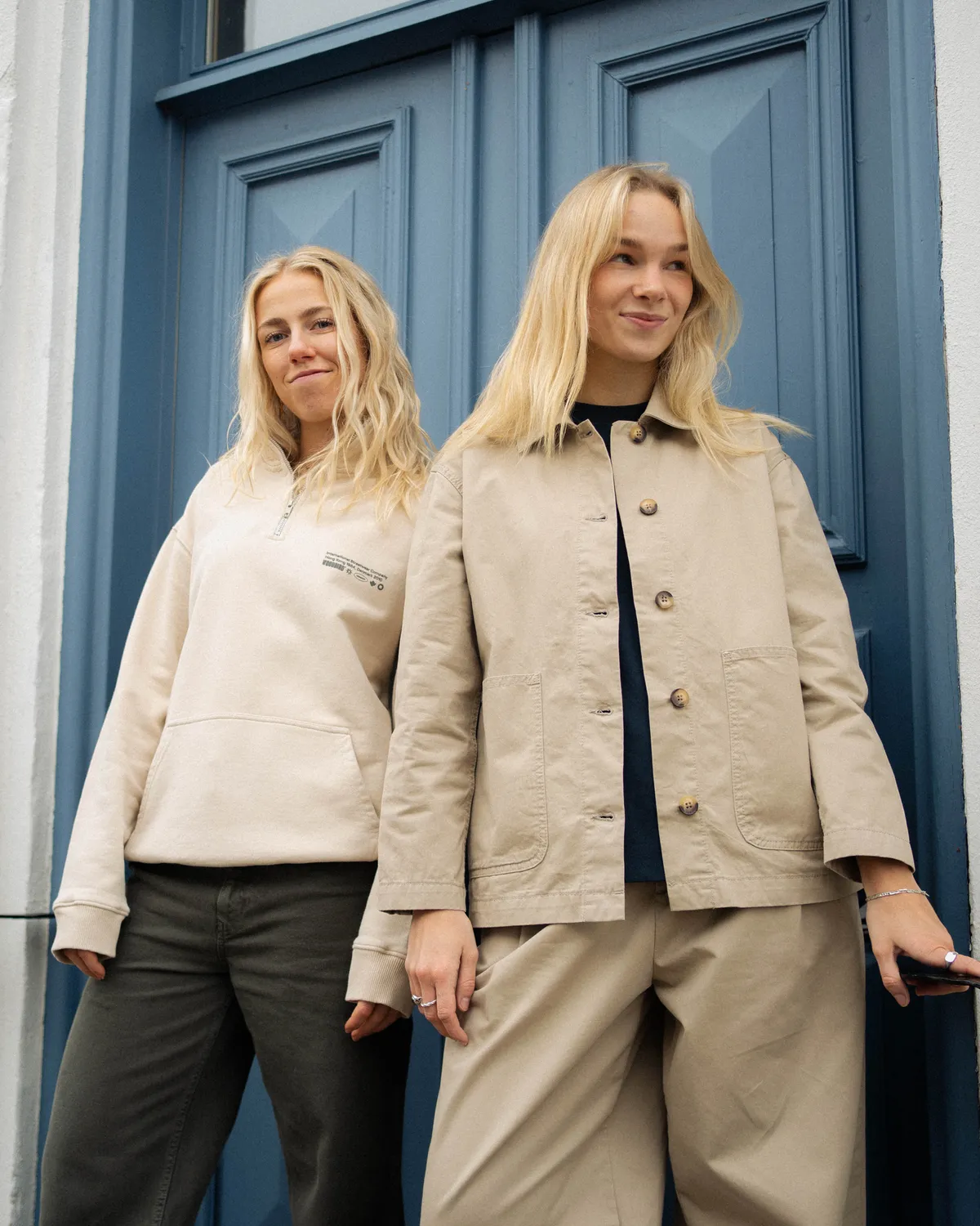 Anna Vilma - Clyde Crust Jacket - Light Sand