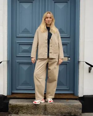 Anna Vilma - Clyde Crust Jacket - Light Sand