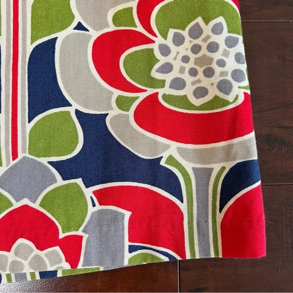 ANTHROPOLOGIE Boden A-Line Lotus Flower Skirt Knee Length Floral Pencil Size 6