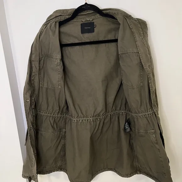 ARITZIA Talula Trooper Jacket Utility Jacket Women XS Army Green Khaki Military