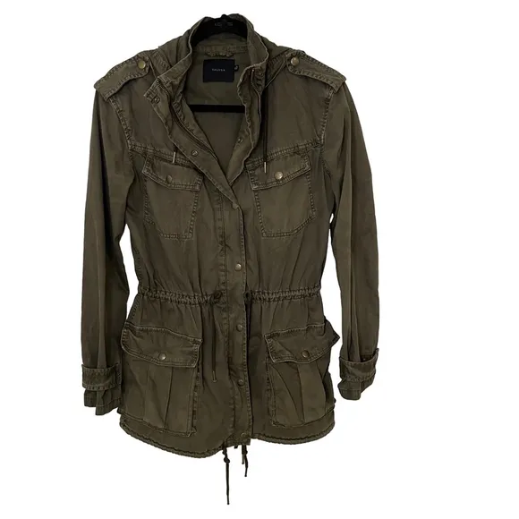 ARITZIA Talula Trooper Jacket Utility Jacket Women XS Army Green Khaki Military