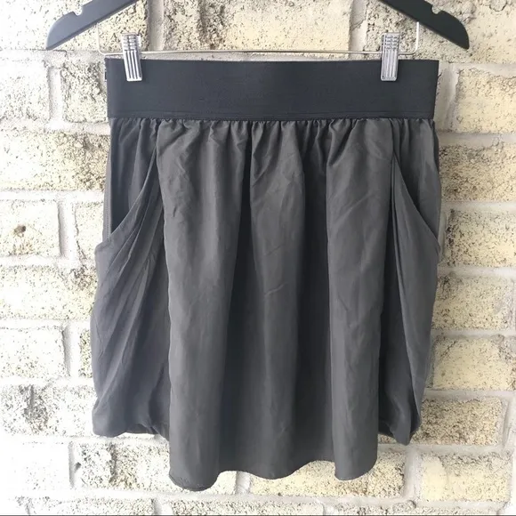ARITZIA WILFRED Tulip Silk Skirt