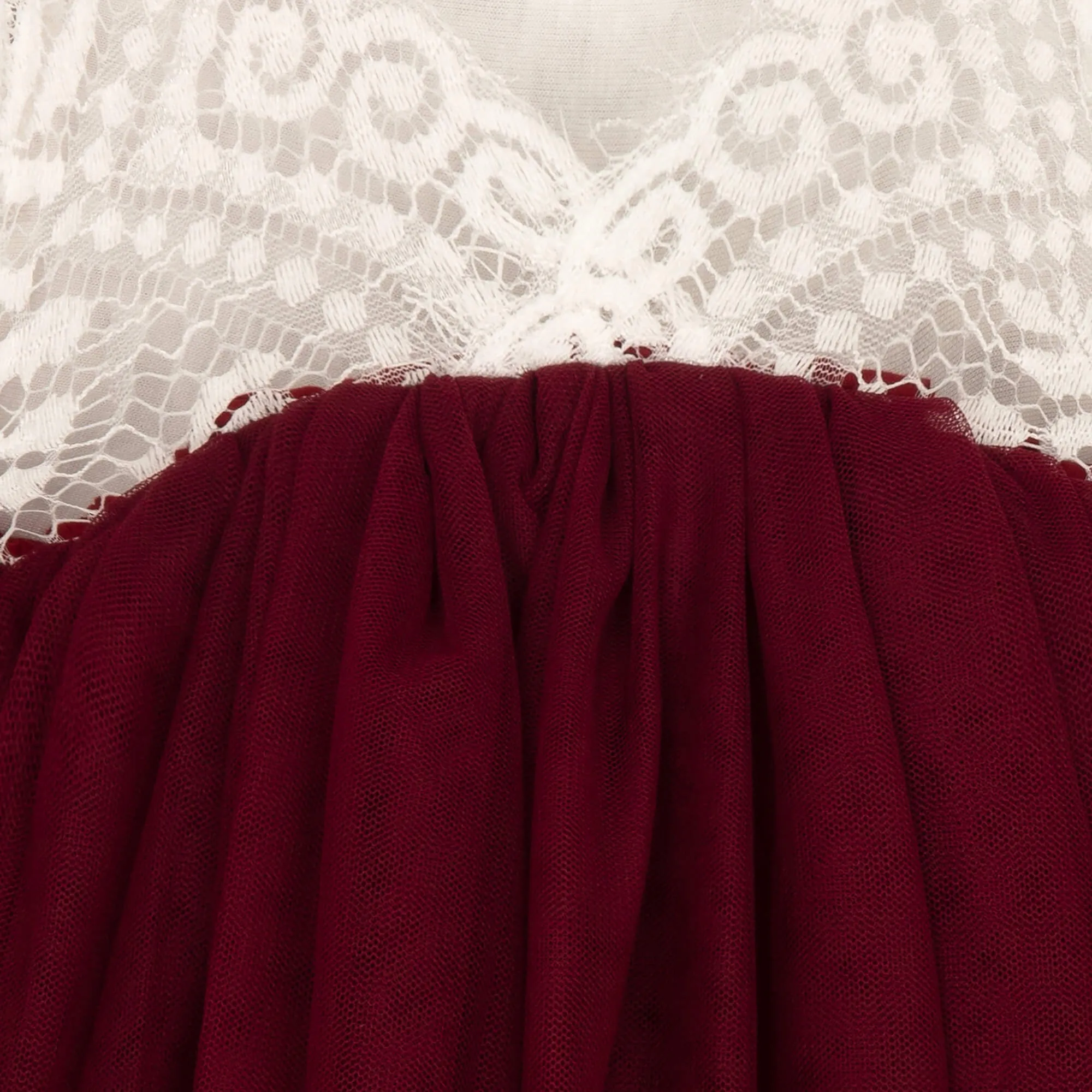 Baby Bohemian Classic Dress - Tea Length / Full Length - Wine