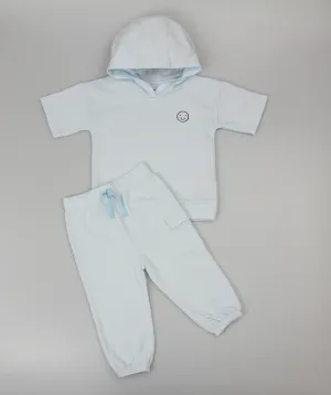 Baby Boys T-Shirt & Jog Pant Set - Hooded T (1-2yrs) (PK6) J33835