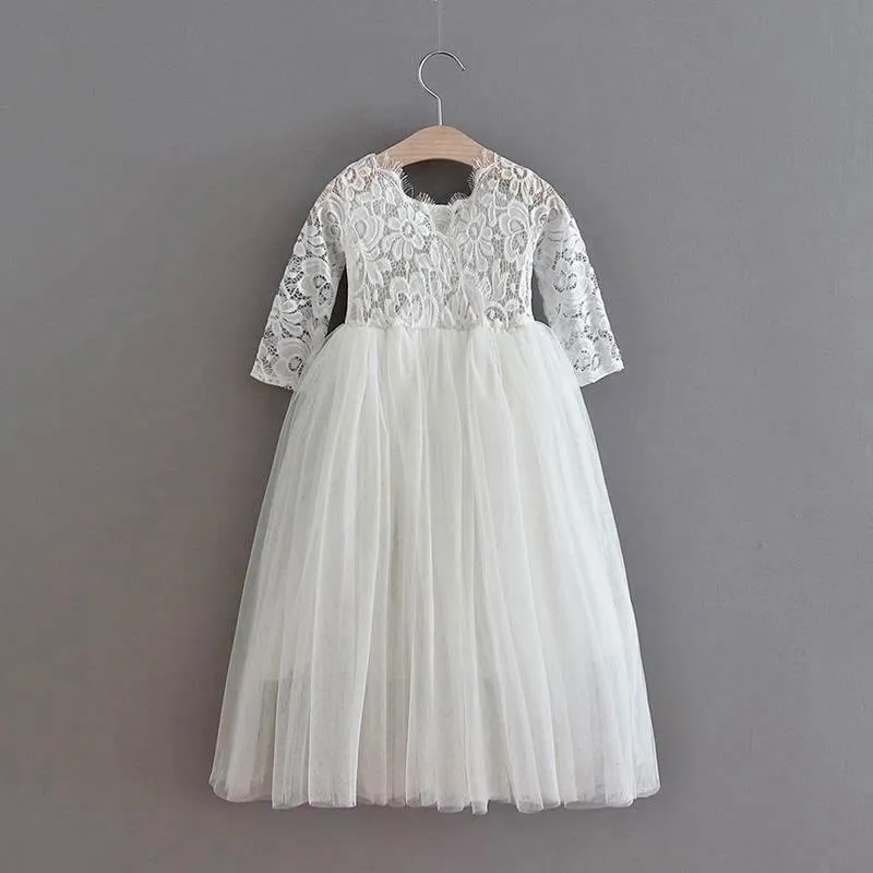 Baby Classic Willow Dress - White
