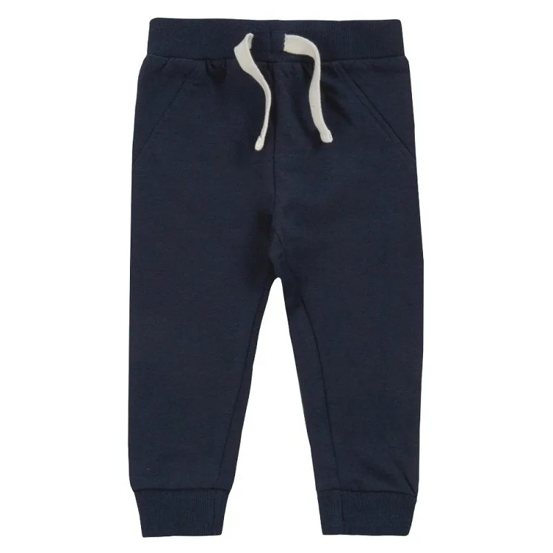 BABY ORGANIC COTTON JOG PANT-NAVY (3-18 MONTHS) (PK6) 12SL002