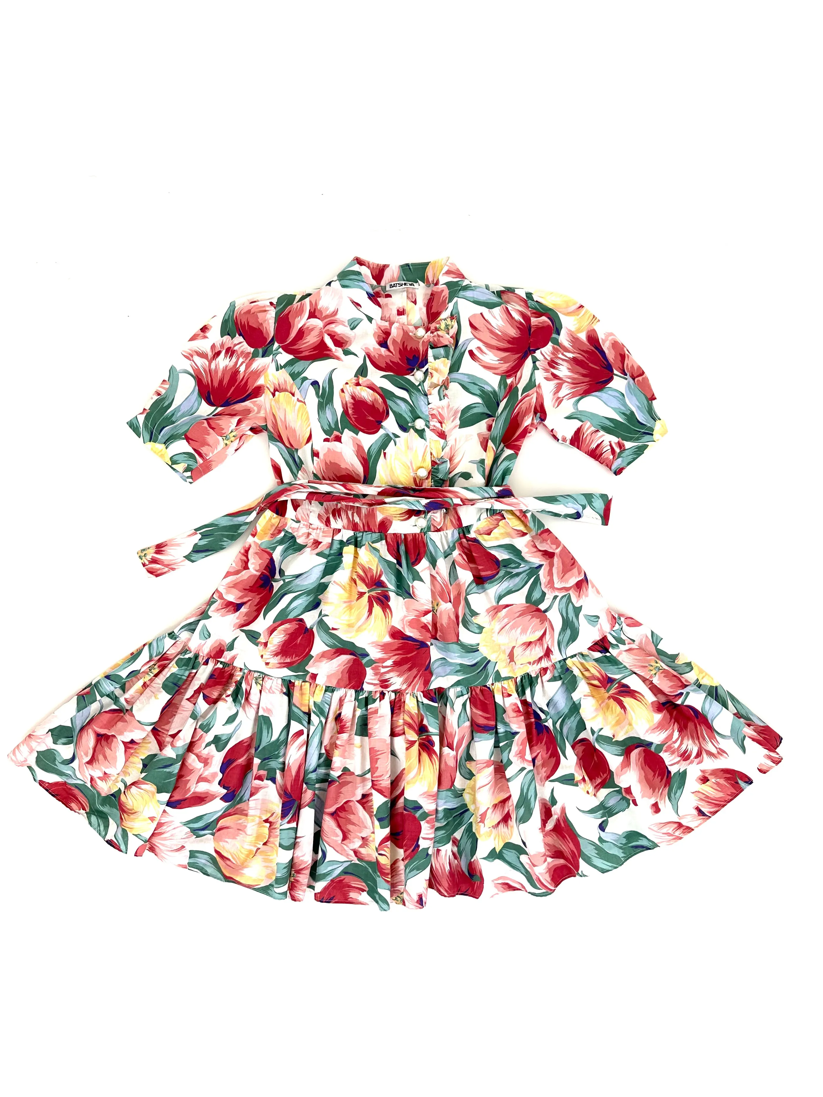 Batsheva Tulip Print Dress