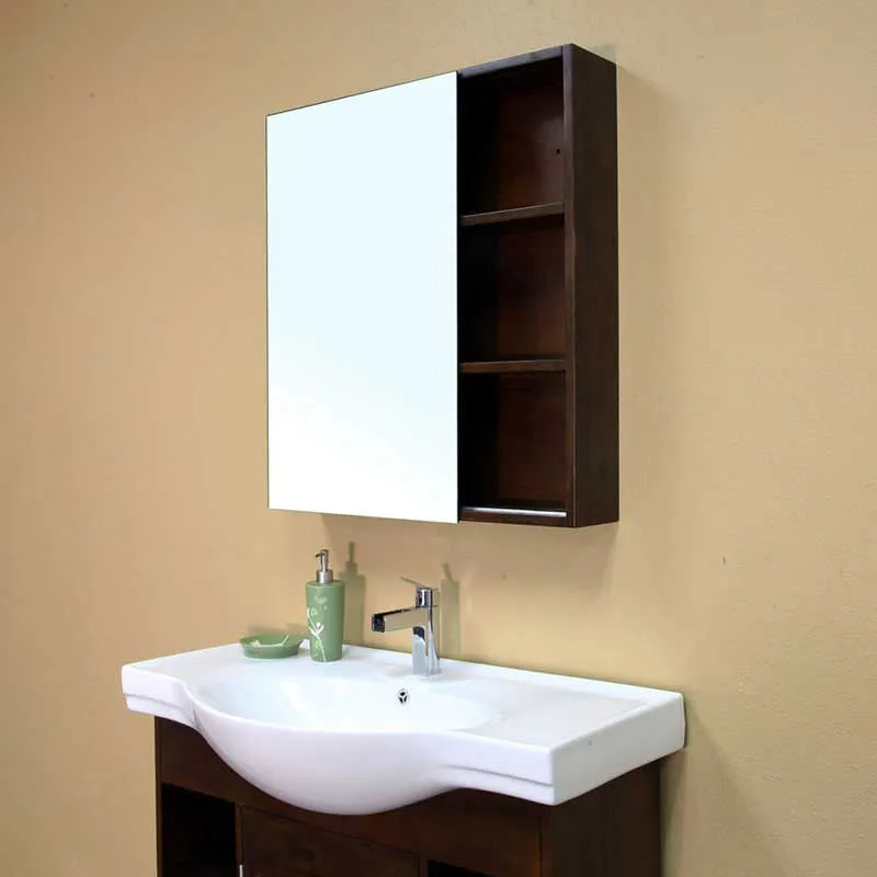 Bellaterra Home Langdon 29.5" x 31.5" Surface Mounted Medicine Cabinet