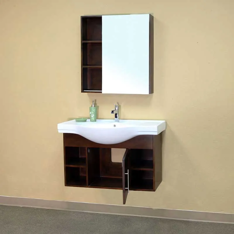 Bellaterra Home Langdon 29.5" x 31.5" Surface Mounted Medicine Cabinet