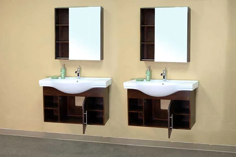 Bellaterra Home Langdon 29.5" x 31.5" Surface Mounted Medicine Cabinet