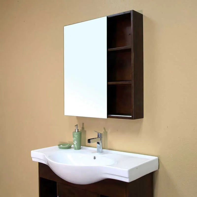 Bellaterra Home Langdon 29.5" x 31.5" Surface Mounted Medicine Cabinet