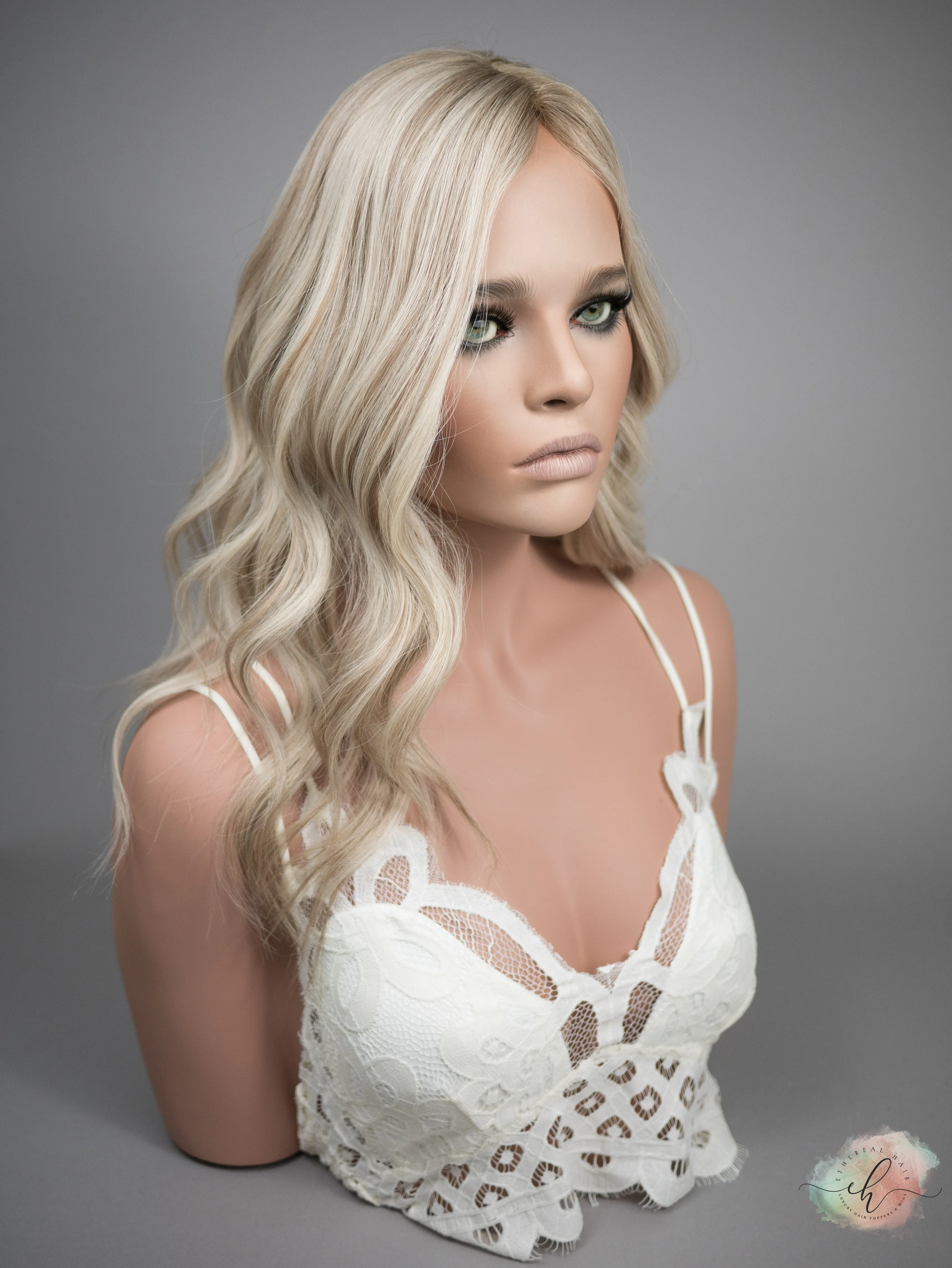 “BIANCA" Premium Topper: Silk Top, 9x9, 20"