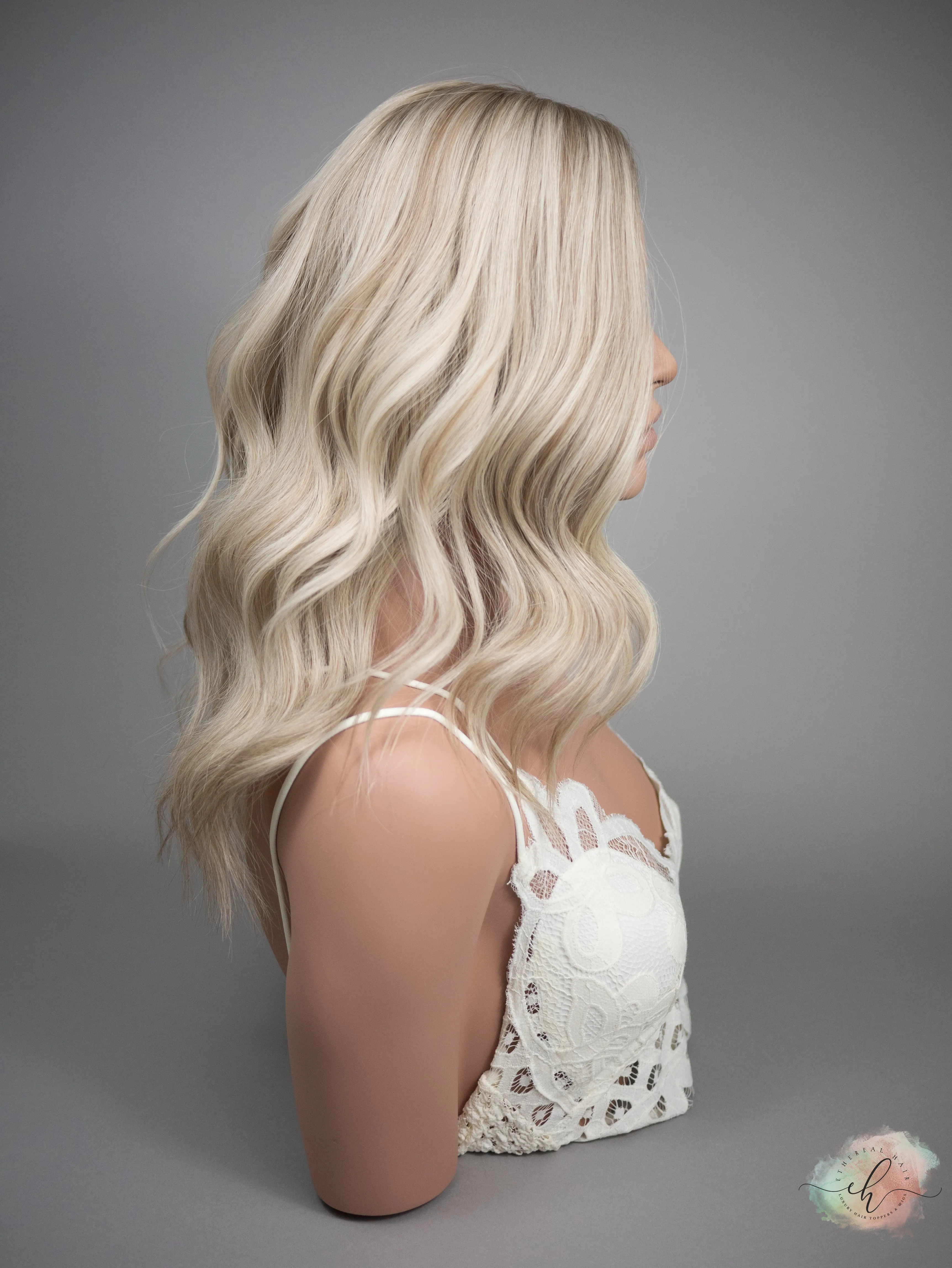 “BIANCA" Premium Topper: Silk Top, 9x9, 20"