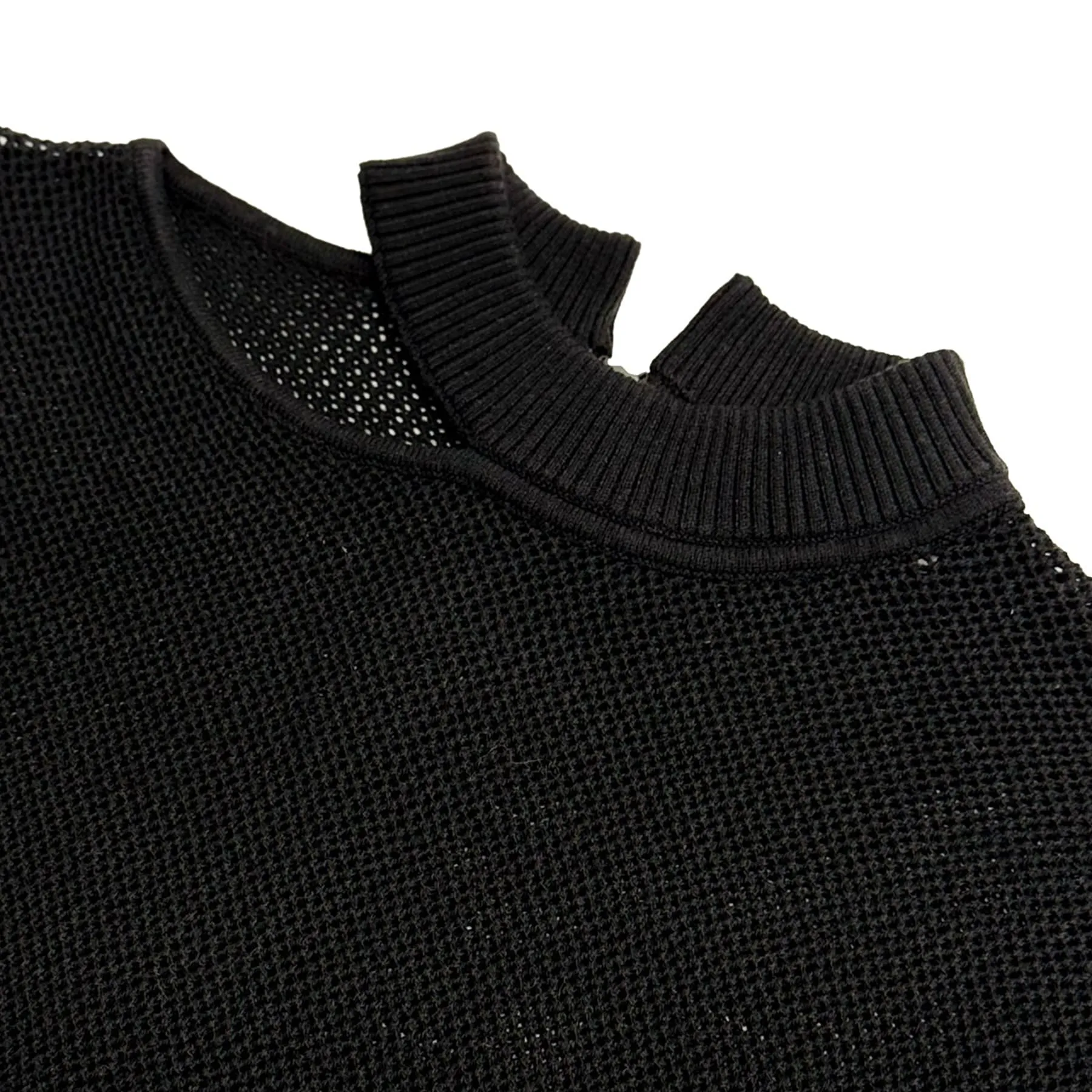Bishop   Young Alexis Cut Out Sweater - Black