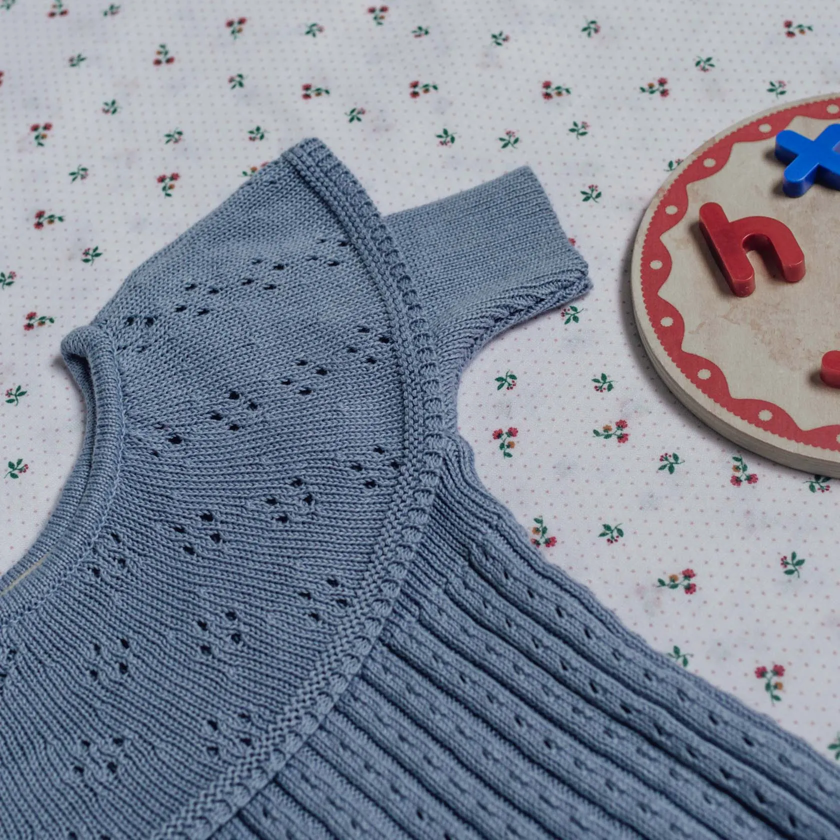 Blue Sweater by Birinit Petit