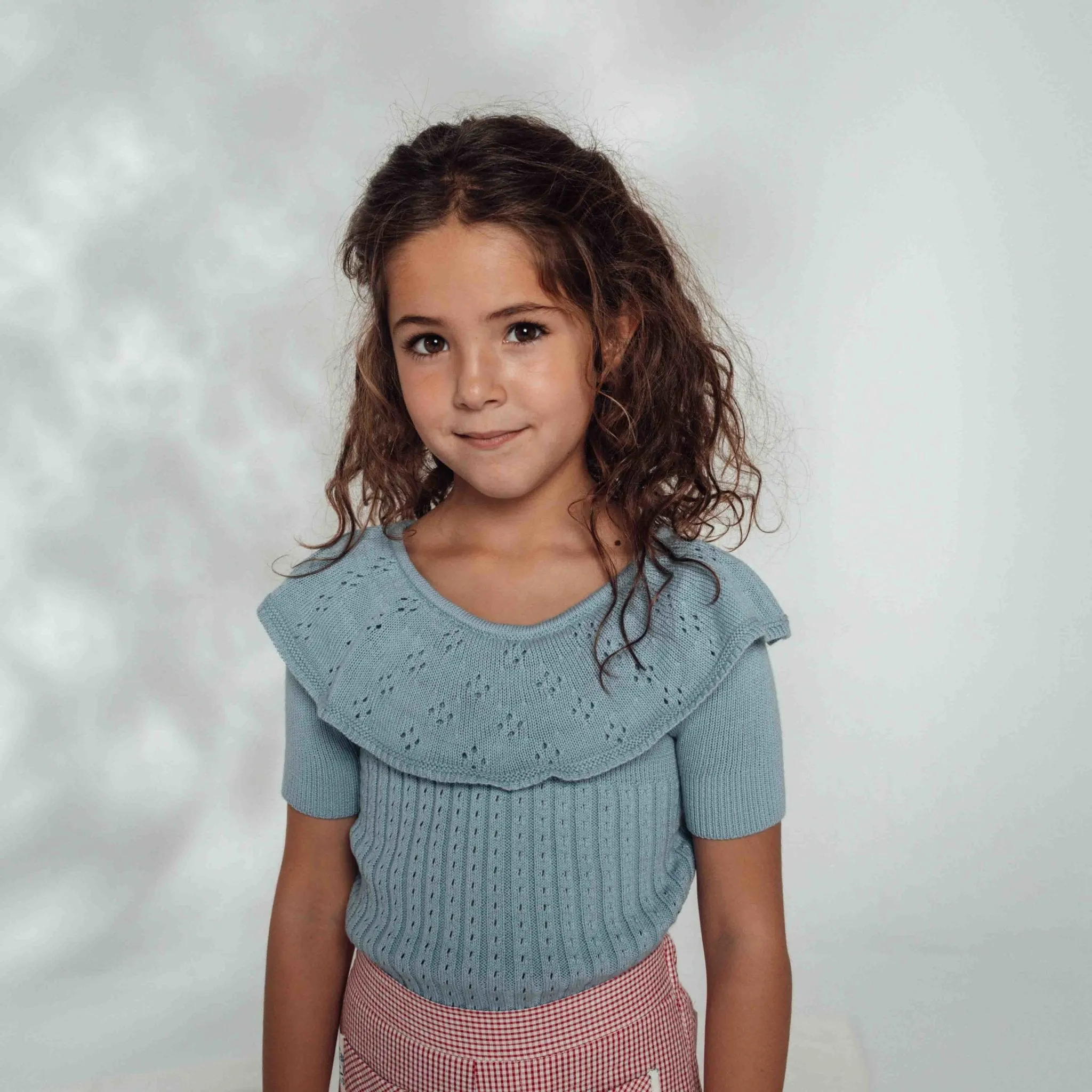 Blue Sweater by Birinit Petit
