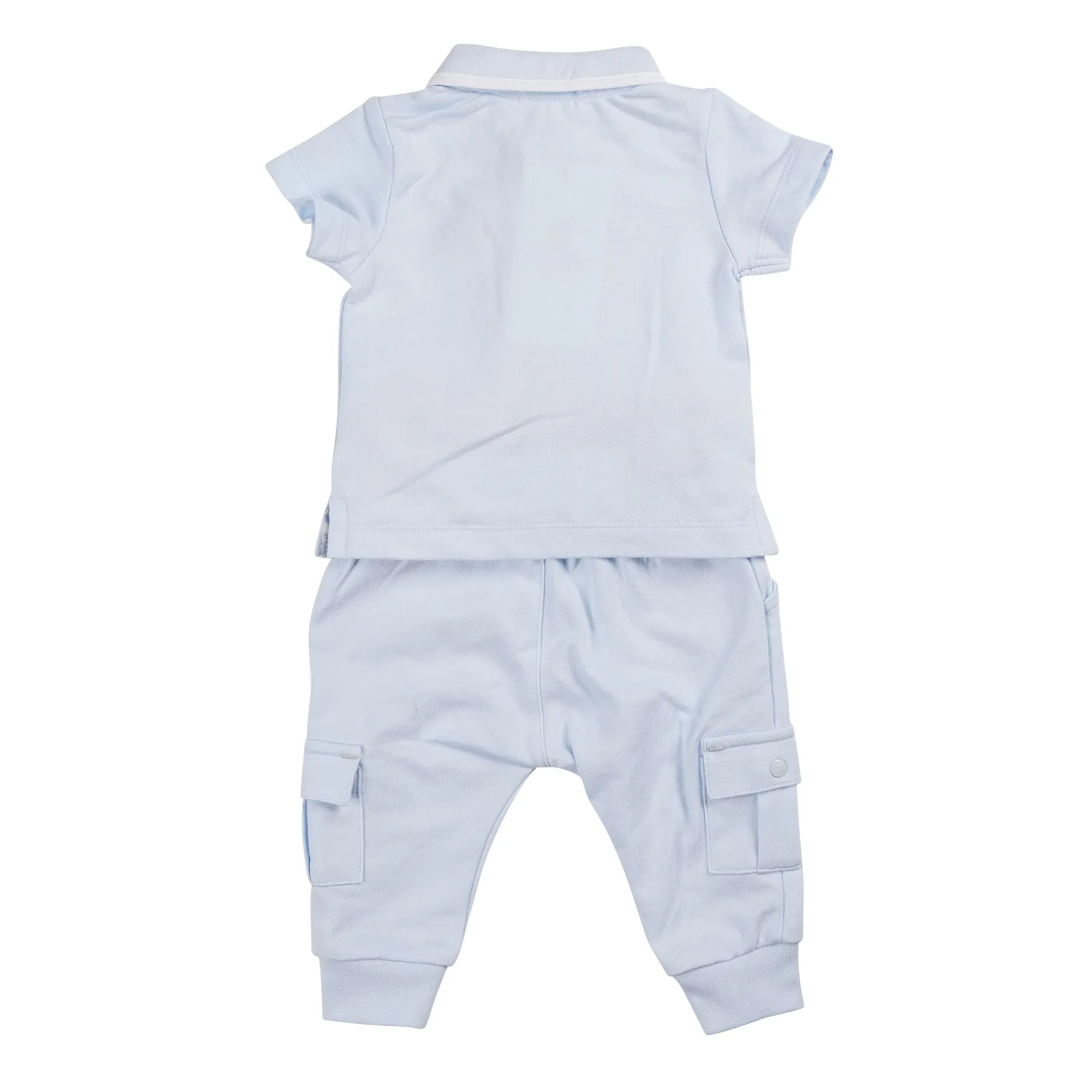 Blue Tape Polo Top & Jog Pant
