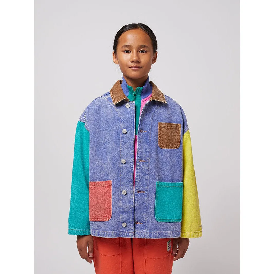 Bobo Choses - Colour block denim jacket