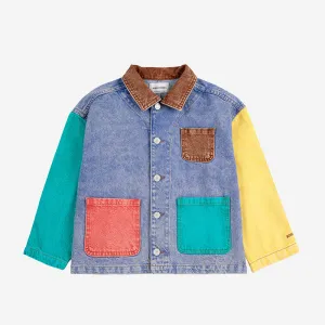 Bobo Choses - Colour block denim jacket