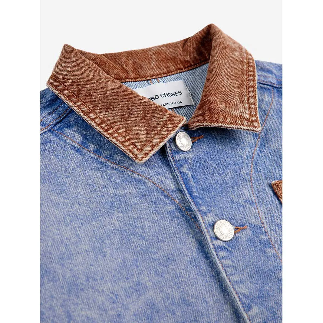 Bobo Choses - Colour block denim jacket