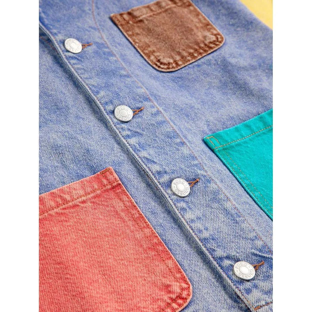 Bobo Choses - Colour block denim jacket