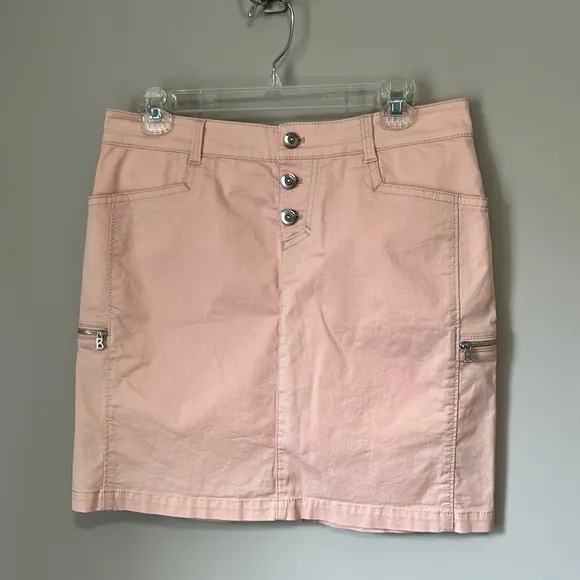 BOGNER Women’s Sports Kathy Skort Peach Golf Tennis Pickleball A Line Sz 6 NEW