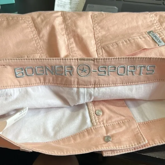 BOGNER Women’s Sports Kathy Skort Peach Golf Tennis Pickleball A Line Sz 6 NEW