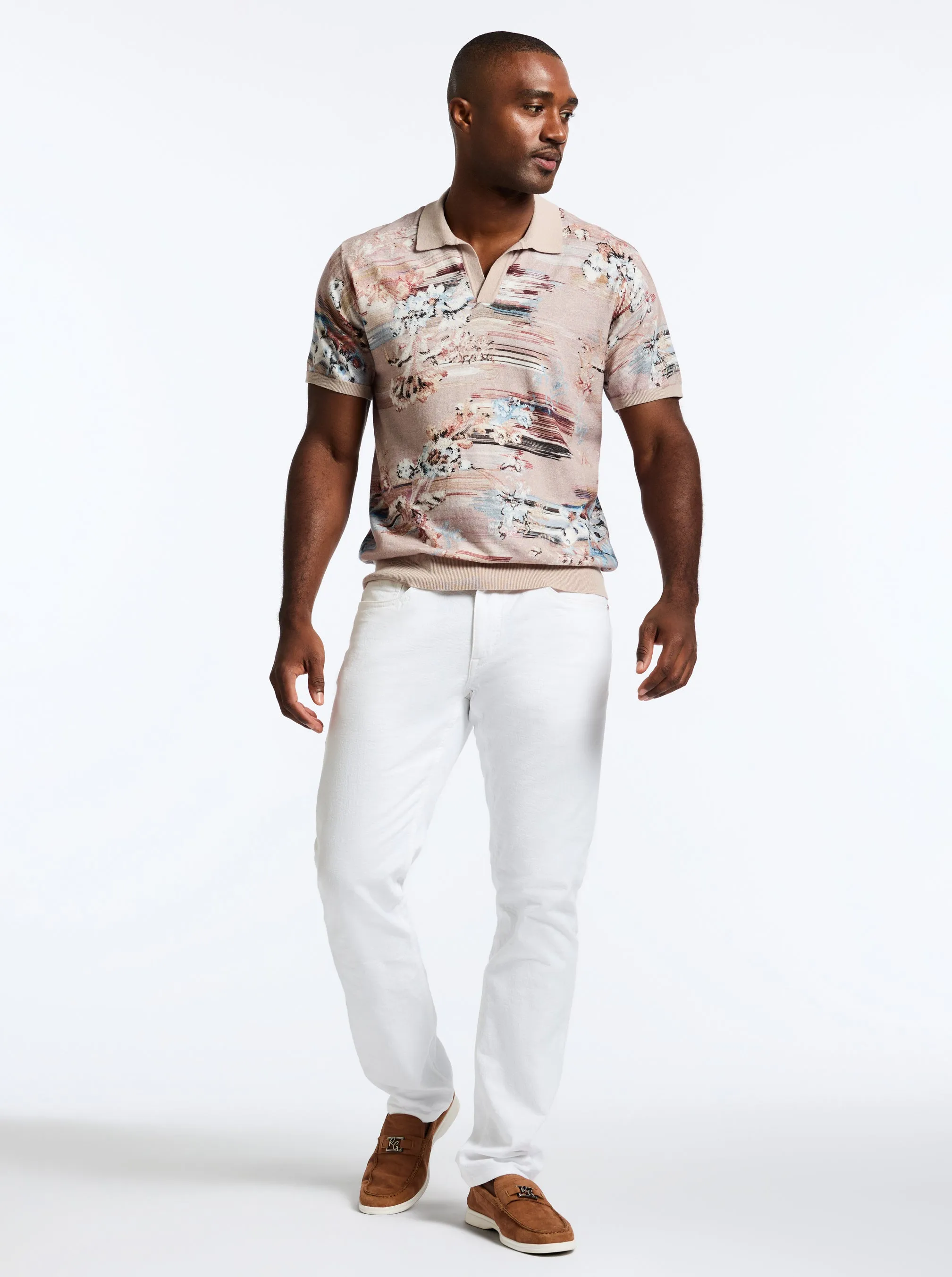 BOWDEN SHORT SLEEVE SWEATER