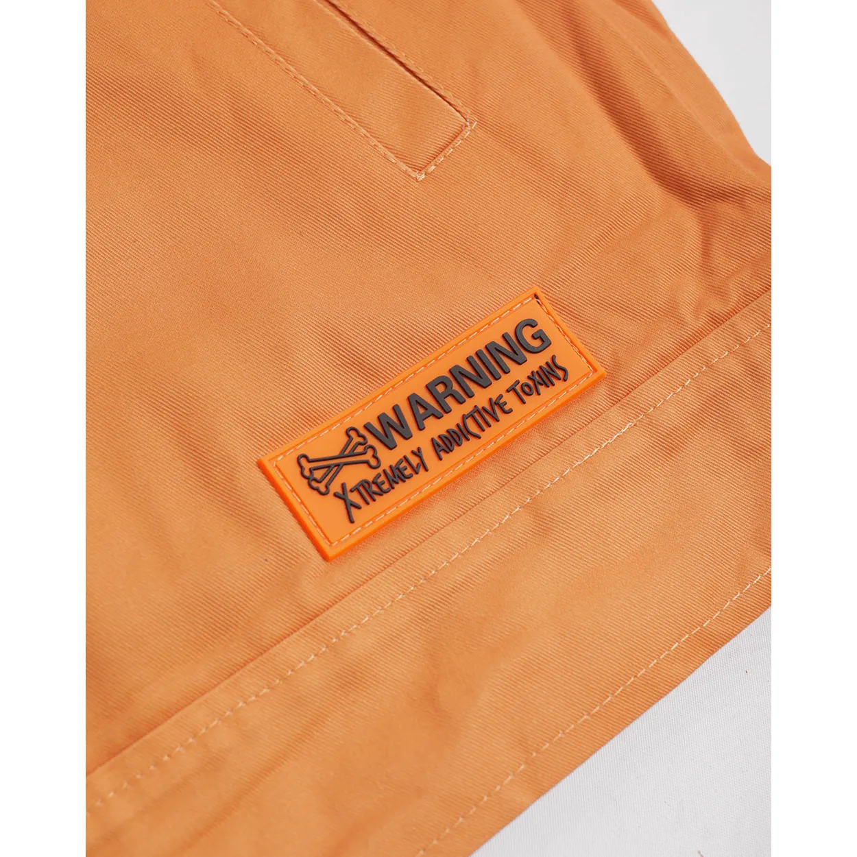 BRAND X ITS HOT IN THE VALLEY WORK YOUTH JACKET (ORANGE)