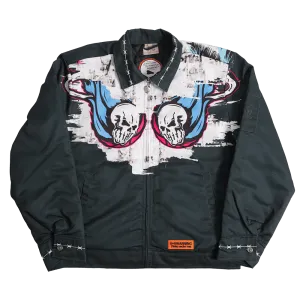 BRAND X MIAMI REAPERS OF SOUTH BEACH WORK YOUTH JACKET (BLACK)
