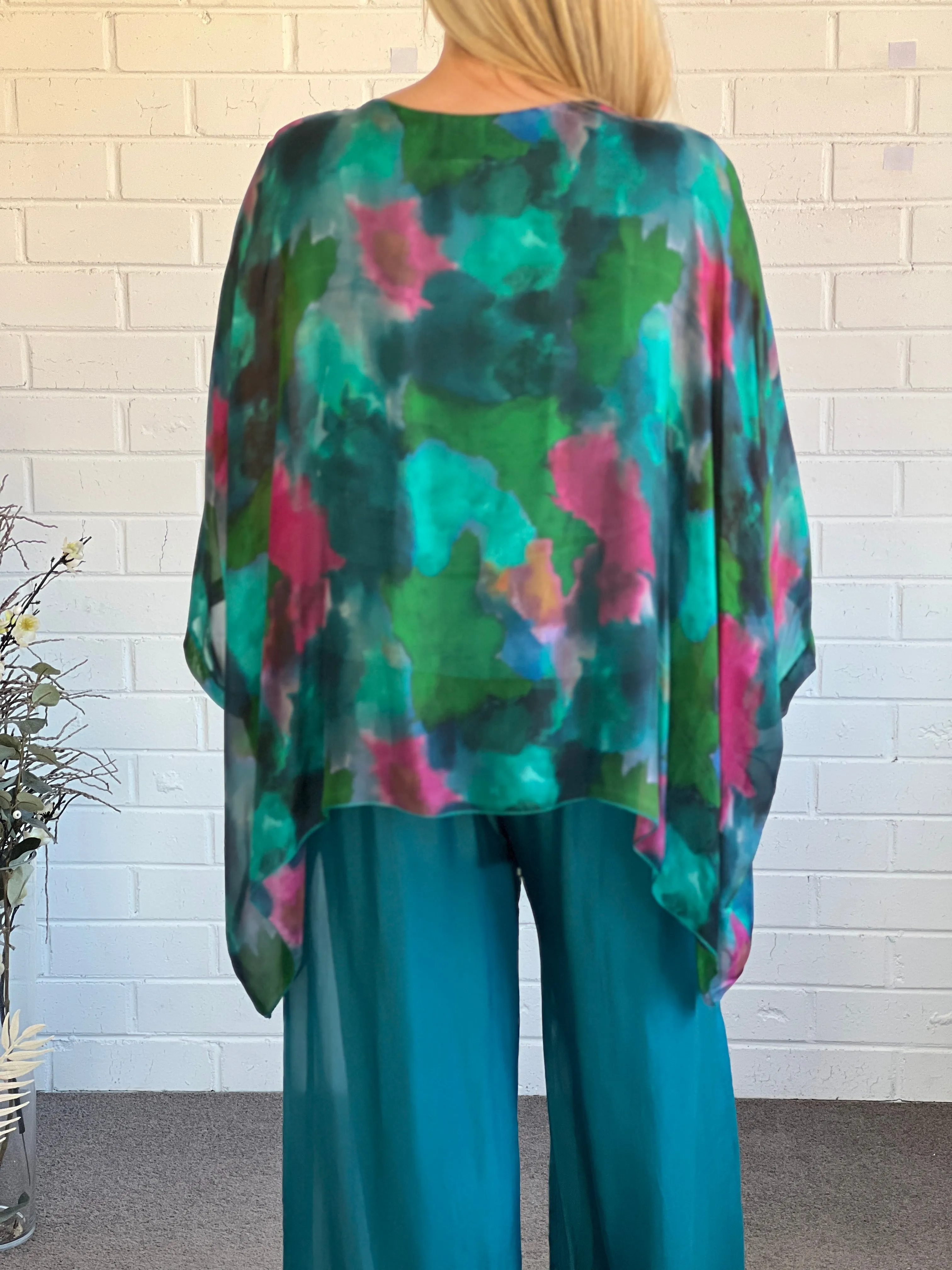 Brax Forest Silk Top