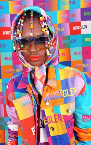 BruceGlen Happy Silk Scarf