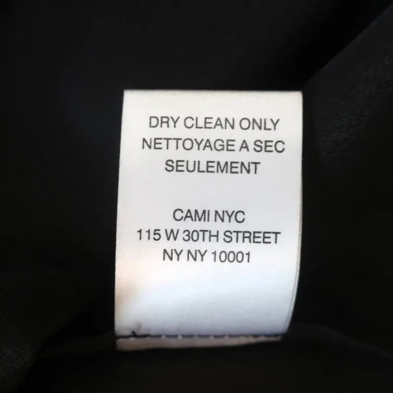 CAMI NYC The Racer Tank Top Black Burnout Heart Print Size Extra Small