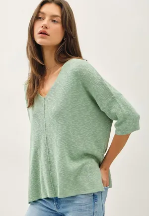 Capri V-Neck Sweater