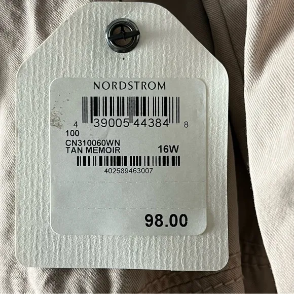 Caslon Women’s Utility Jacket Tan Size 16W