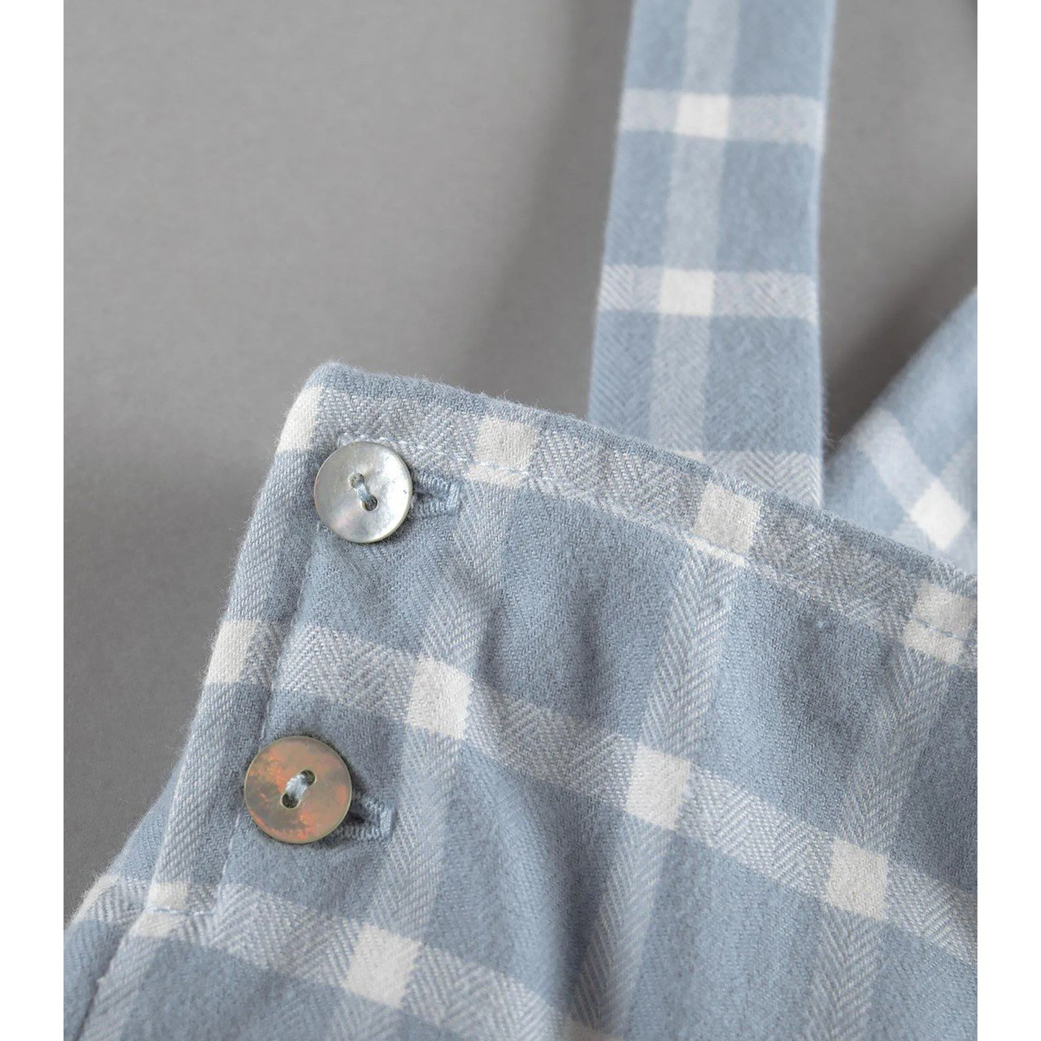 Checkered Shorts With Straps